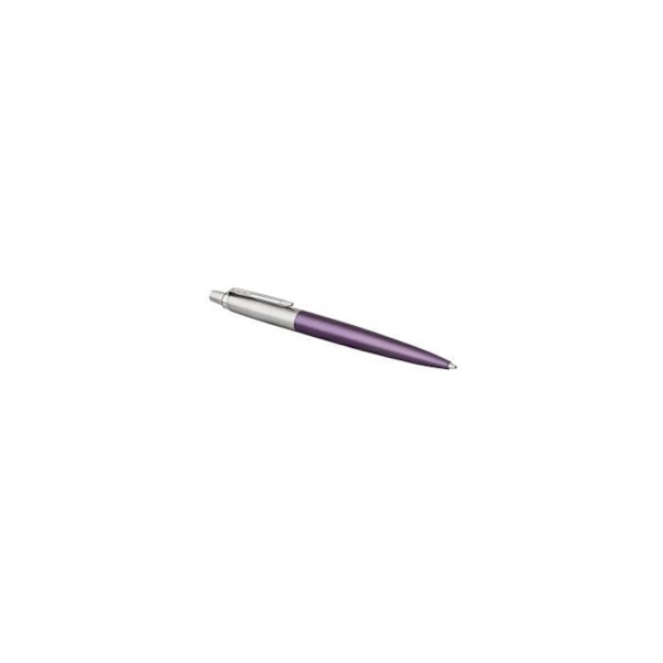 Kulspetspenna - PARKER - Jotter - Lila - Uppladdningsbar - Medium spets Lila fodral