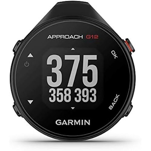 GPS för golf - GARMIN - Approach G12 - 42 000 förladdade banor - Detaljerad vy över greener - Batteritid 30h