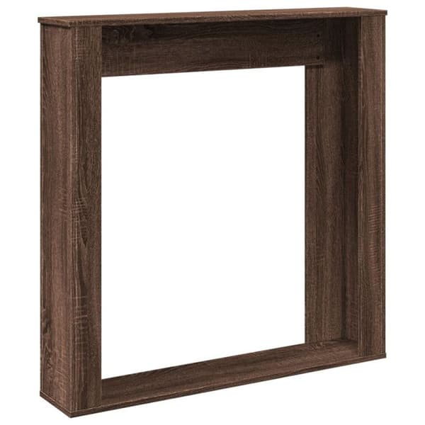 Kamins ram 100x20x100 cm ingenjörsträ.