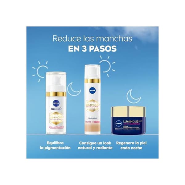 LUMINEUX 630 ANTI FLÄCKAR CC fluid SPF30 #medium 40 ml