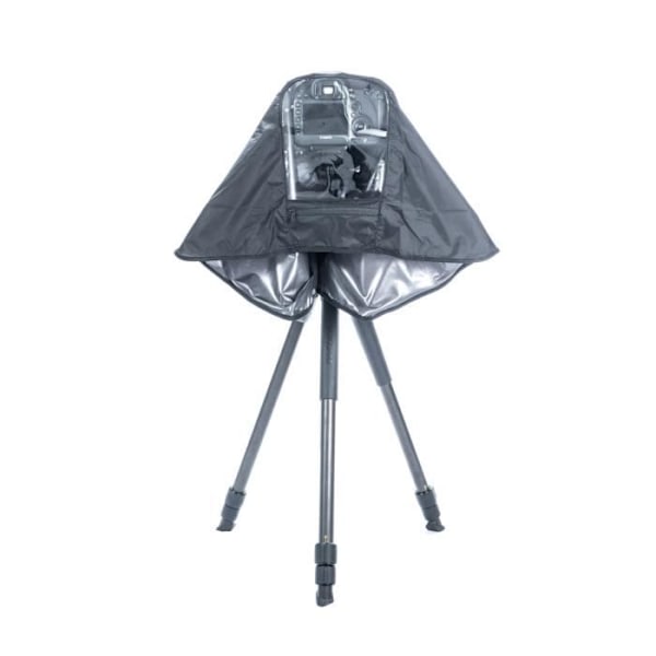 Regnöverdrag - ALTA RAIN - RCL - Större storlek - Transparent TPU - Svart