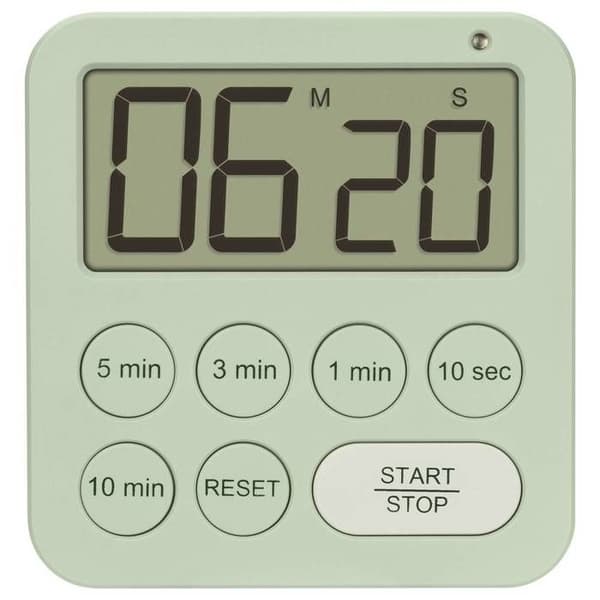 TFA Dostmann Digital Timer och Stoppur Grön Digital Ljusgrön
