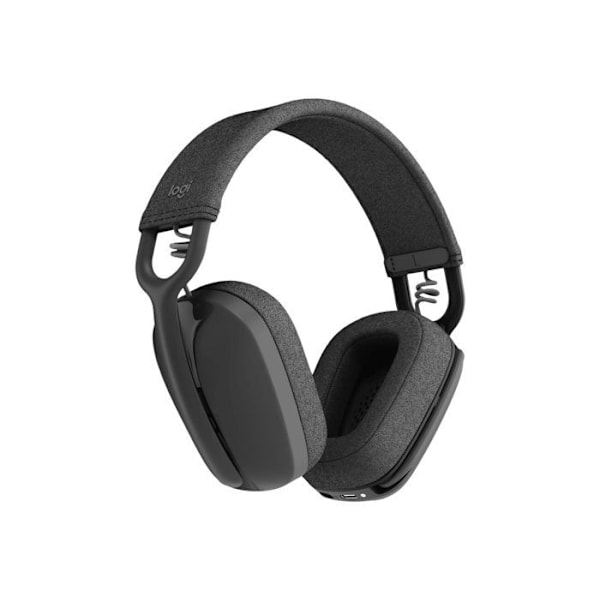 Headset - Bluetooth - trådlöst - USB-C via Bluetooth-adapter - Logitech - Logitech Zone Vibe Wireless - headset