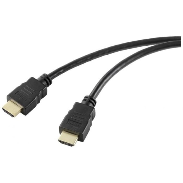 SpeaKa Professional HDMI AV TV Monitor Anschlusskabel[1x HDMI-Stecker - 1x HDMI-Stecker] 5,00 m () - SP-10481300