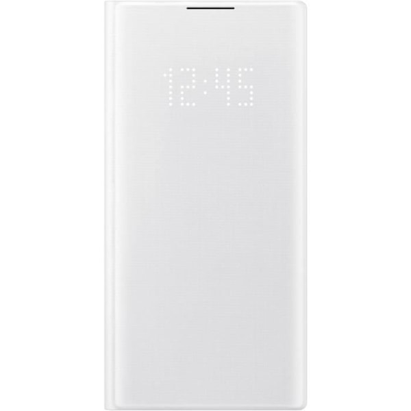 LED View Cover White Note10 Vit