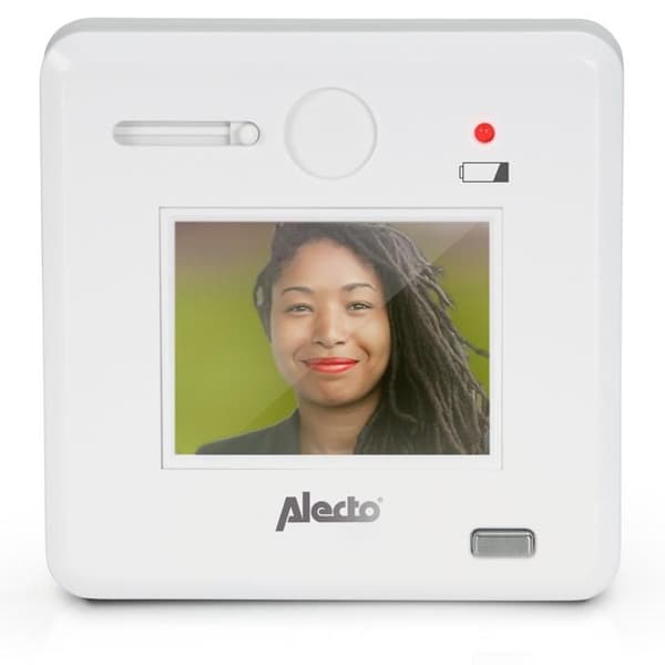 Alecto Judas digital dörr med 2,4" skärm DC-700 Vit Vit