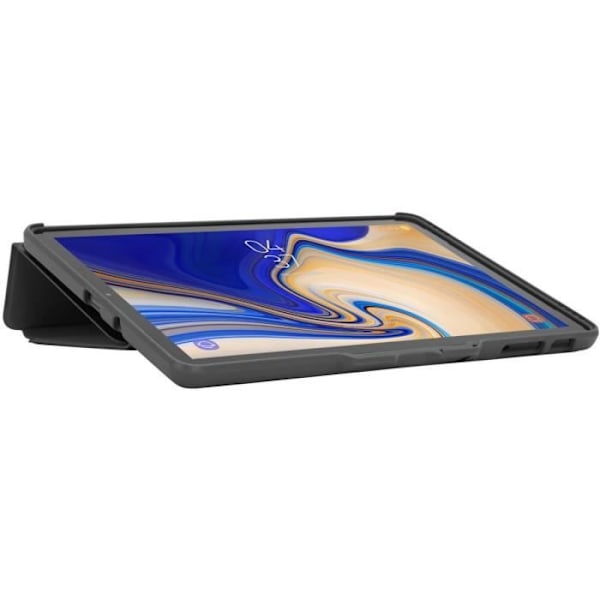 Etui Click-In - TARGUS - Samsung Galaxy Tab S4 10.5" (2018) - Svart - Plast PU - Semi-stretchig Svart