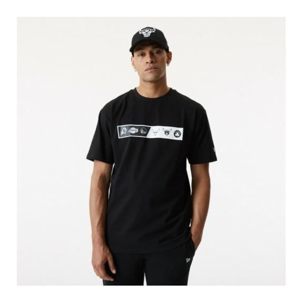 Camiseta Hombre New Era NBA Eastwest 12553333 T:S C:NEGRO nigga S
