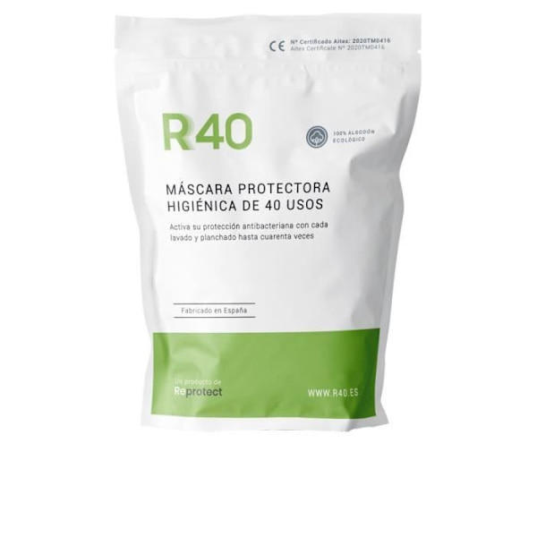 ReProtect - R40 Máscara Protectora 40 Använder Branca 1 unidade