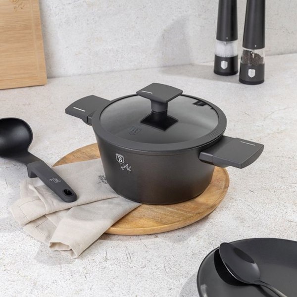 Gratängform - BERLINGER HAUS - BH-8131 - 24cm - Titan nonstick - Matt antracit matt antracit