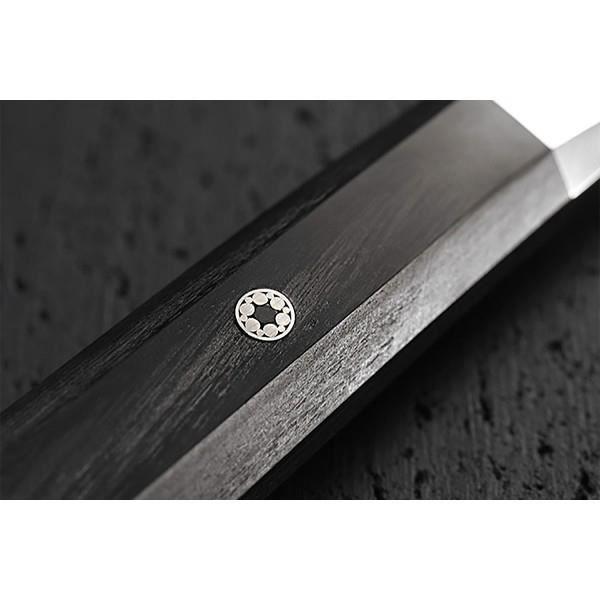 Grönsaks Nakiri kniv MIYABI 4000FC sortiment 17cm blad Svart