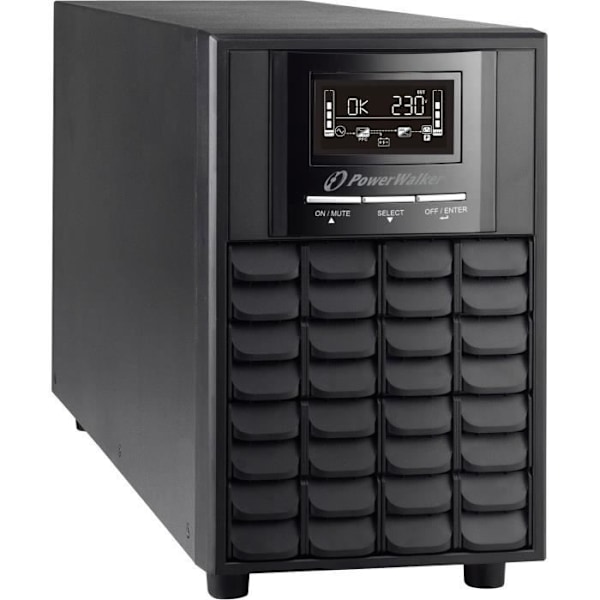 BlueWalker UPS 3000 CW Avbrottsfri strömförsörjningslinje Interaktivitet 30000 VA 2100 W Svart