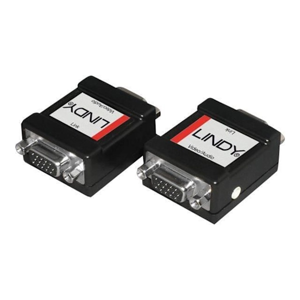 Lindy VGA-adapter + ljudinjektor och -extraktor