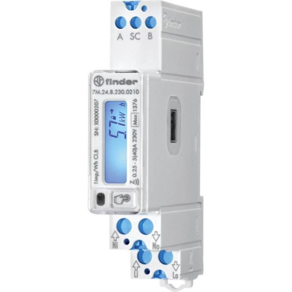 Finder 7M.24.8.230.0210 Energiezähler () - 7M2482300210