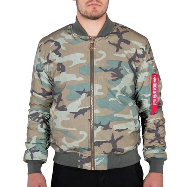 Alpha Industries MA-1 VF 59 Reflekterande Camo Jacka - Brun Camo - M Kamouflage Brun M