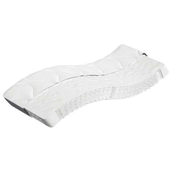 vidaXL Pocket resårmadrass Medium 90x200 cm 372810