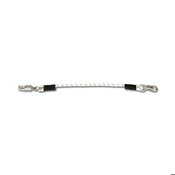 Stallfäste och elastisk box Waldhausen - 55 cm vit svart