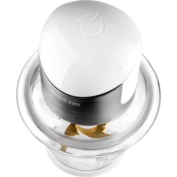 Hackare - SENCOR - SCB 6150SS-EUE3 - Skål 1500 ml - 800 W - Silver Silver och transparent