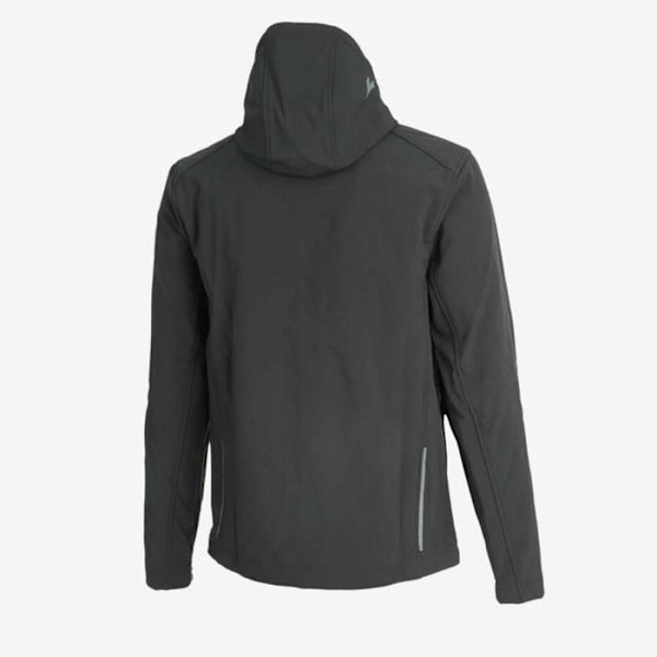 Softshell-jacka - DIADORA - Grå - 3 fickor - Huva - Unisex - jag
