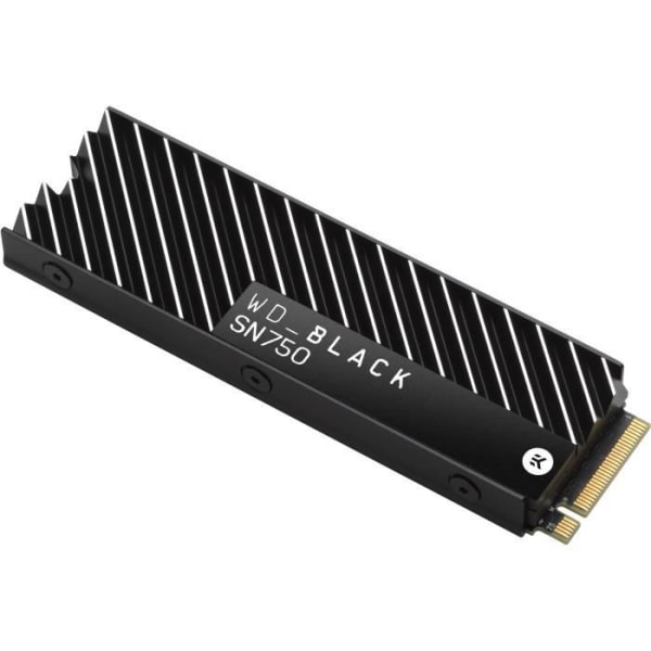 WD Black™- Intern Solid State Drive - SN750 - 500 GB - M.2 NVMe (WDS500G3XHC-00SJG0) med kylfläns