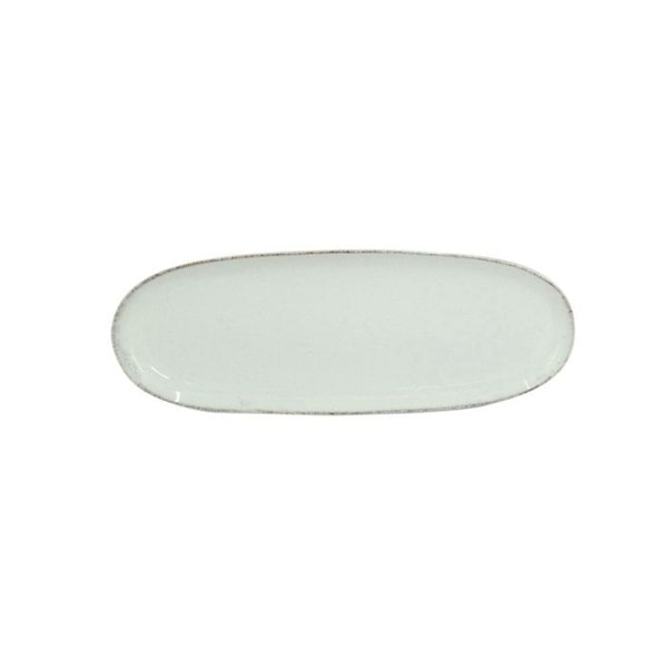 Presentationsfat Domoletti Sesam Dots, Ø 35,6 cm, vit