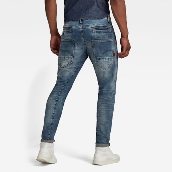 G-Star D-Staq 3D slimmade jeans blå 34/34