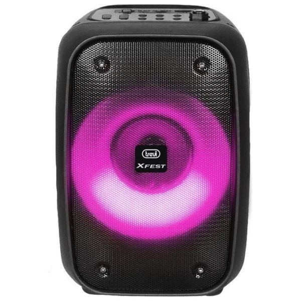 Trevi XFest XF 150 KO Portable Amplified Speaker 15 W, USB, Micro SD, Bluetooth och TWS Funktion, Karaoke Party Speaker med