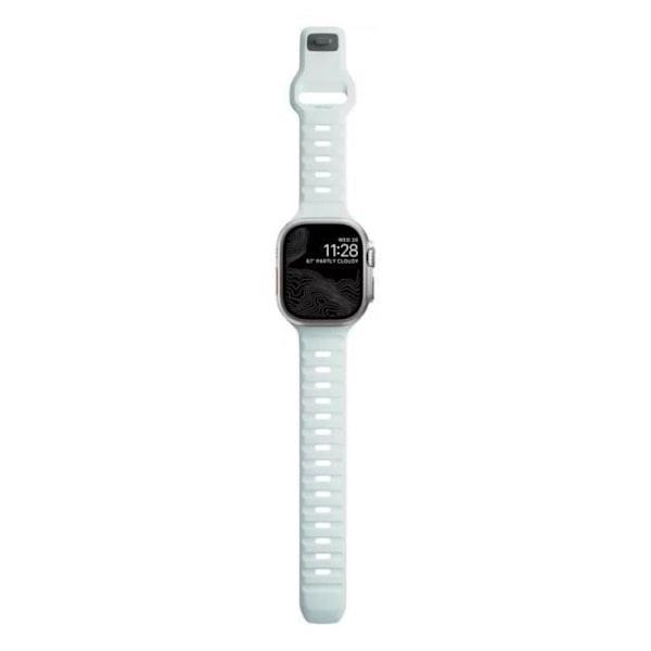 Sportarmband för Apple Watch 44/45/46/49mm Nomad Blå Blå