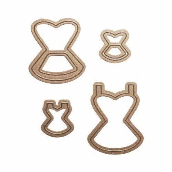 Blank Blank Paper Pattern Spellbinder Arts Dresses of Two Cutting Dies Mall - SBMD2-007