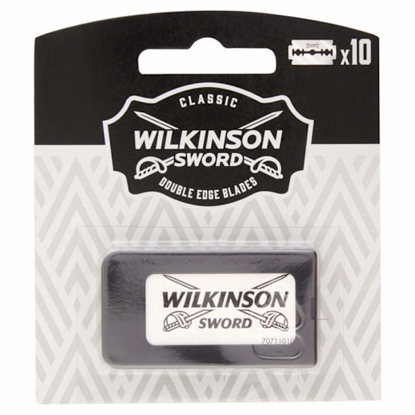 Rakblad säljs ensamt Wilkinson - 7005115S - Sword Double-Edged Blades per 10 Surete Razor