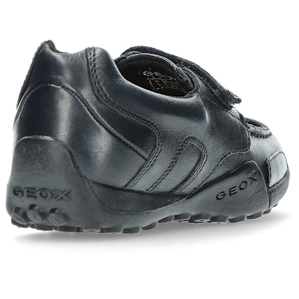 Geox JR W.SNAKE MOCASSINO mockasiner för pojkar i marinblått läder Blå 26