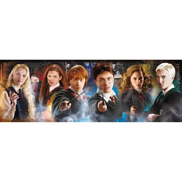 Pussel panorama - CLEMENTONI - HARRY POTTER - 1000 bitar - 98x33 cm - Från 12 år