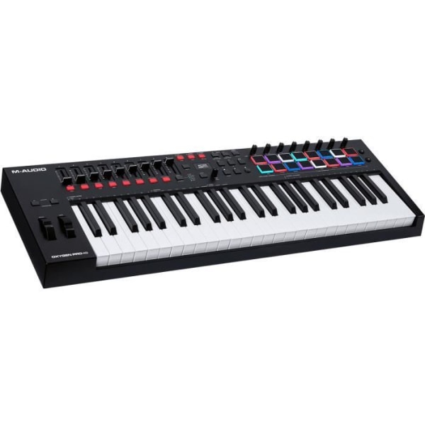 M-AUDIO KMD OXYGENPRO49 - USB/MIDI master keyboard 49 tangenter RGB pads