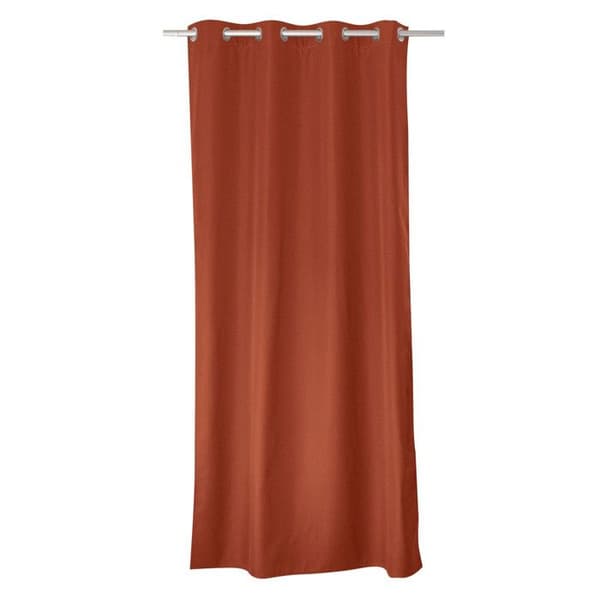 Mikrofibertemperaturgardin med foder Terracotta 135x240 cm Terrakotta