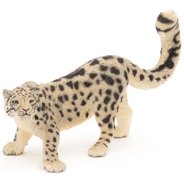 Snöleopardfigur - PAPO - LA VIE SAUVAGE - Barn - Inomhus - Grå