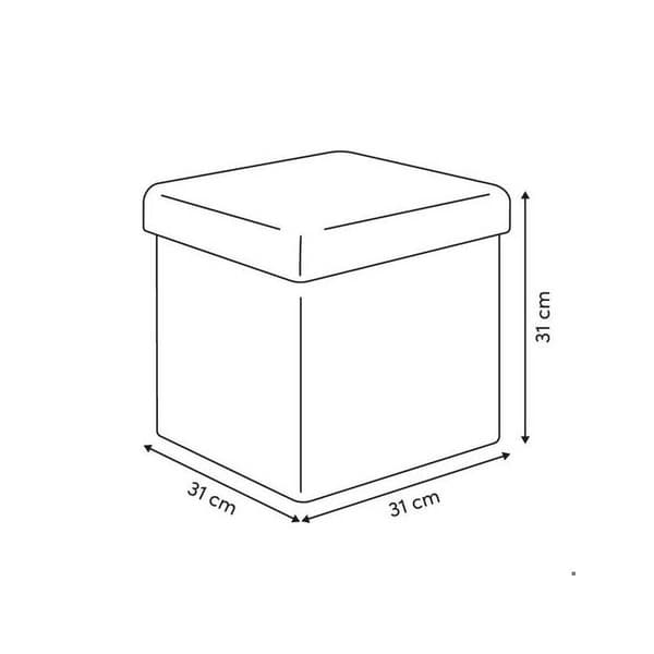 Pouf Mix'n Modul 31x31cm mörkgrön Mörkgrön