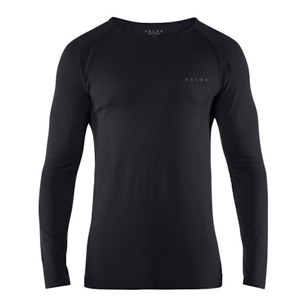 T-shirt med långa ärmar - Falke - Varm - Svart - S - Komfortabel och isolerande Svart XXL