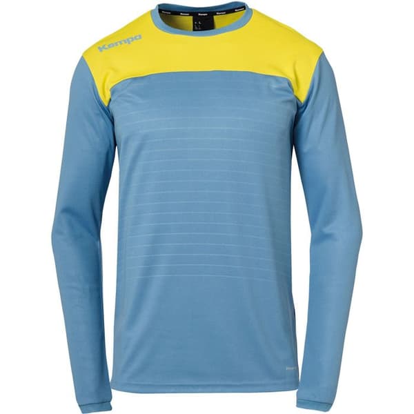 Sweatshirt Emotion Långärmad Kempa - blå/gul blå/gul XXL