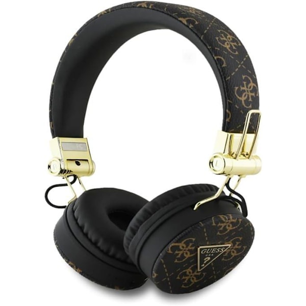 Bluetooth hörlurar On-Ear - Guess - GUBH70E4PTMK - Svart - ENC - Lång batteritid Svart