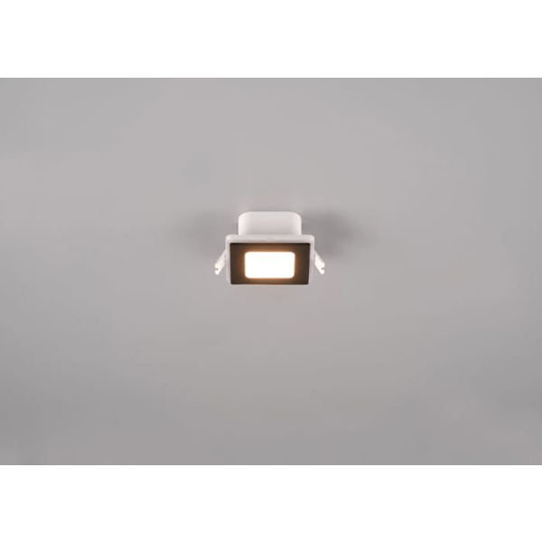 Delight - 653410132 - Trio Nimbus rampljus inbyggd med öglor 1x5W LED 3000K 450lm IP44 svart