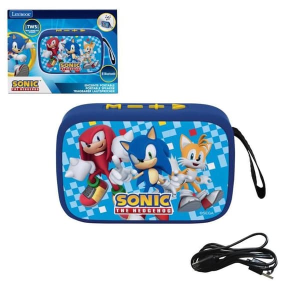 Bärbar Bluetooth-högtalare Sonic BLÅ