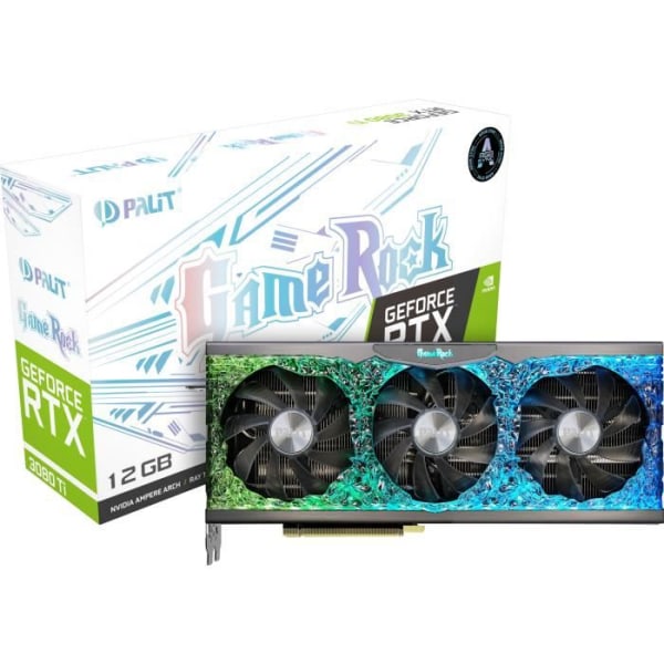 PALIT grafikkort - Nvidia GeForce RTX 3080 Ti GameRock - 12GB