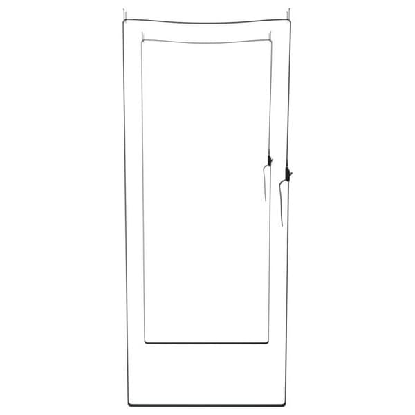 Taksäkramp 100 kg nylon svart