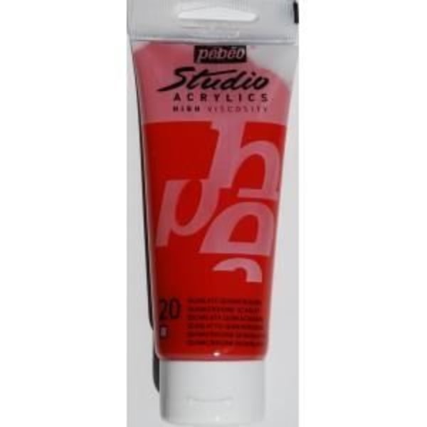 Pébéo Paint - Studio - Quinacridone scarlet