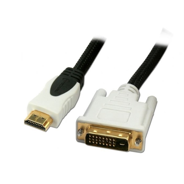 DVI till HDMI-kabel - Inte angiven - 10m - Svart - M/M - Ansluter PC till TV-skärm
