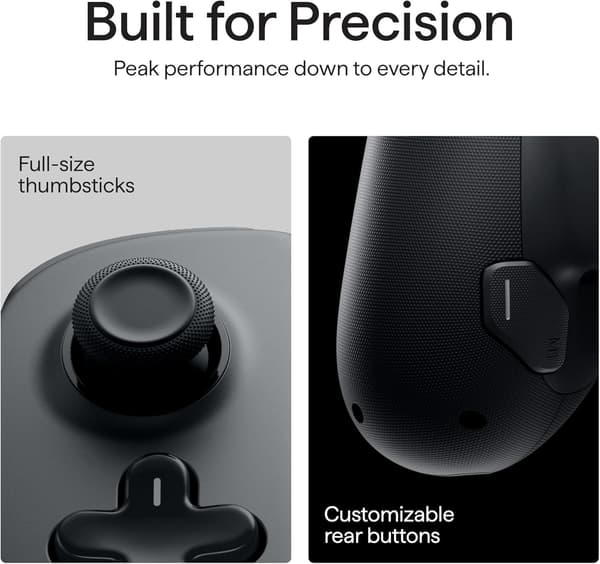 Spelkontroll - Multiplattform - Backbone Pro - Trådlös / USB-C Svart
