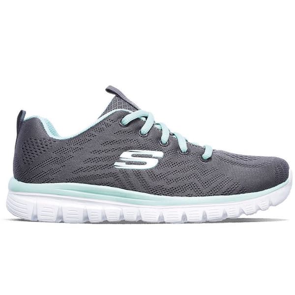 Skechers Skor Graceful Get Connected Grå - 12615-CCGR Grå 36