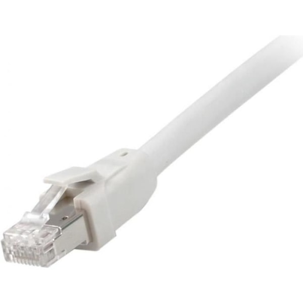 utrusta - Patch-Kabel - RJ-45 (M) till RJ-45 (M) - 50 cm - S/FTP - CAT 8.1 - halogenfri - Grau - 608017