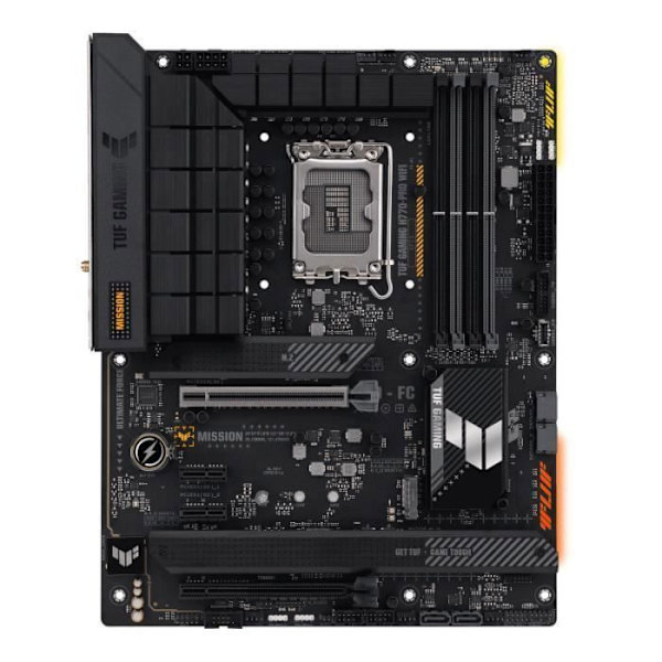 Moderkort - ASUS - TUF Gaming H770-Pro Wifi - Socket LGA1200 - DDR4 SDRAM - ATX