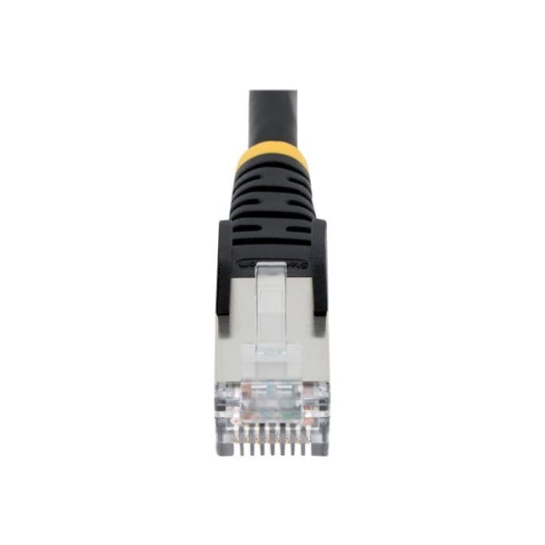 STARTECH 50cm LSZH CAT6a Ethernet-kabel - Svart - NLBK-50C-CAT6A-PATCH